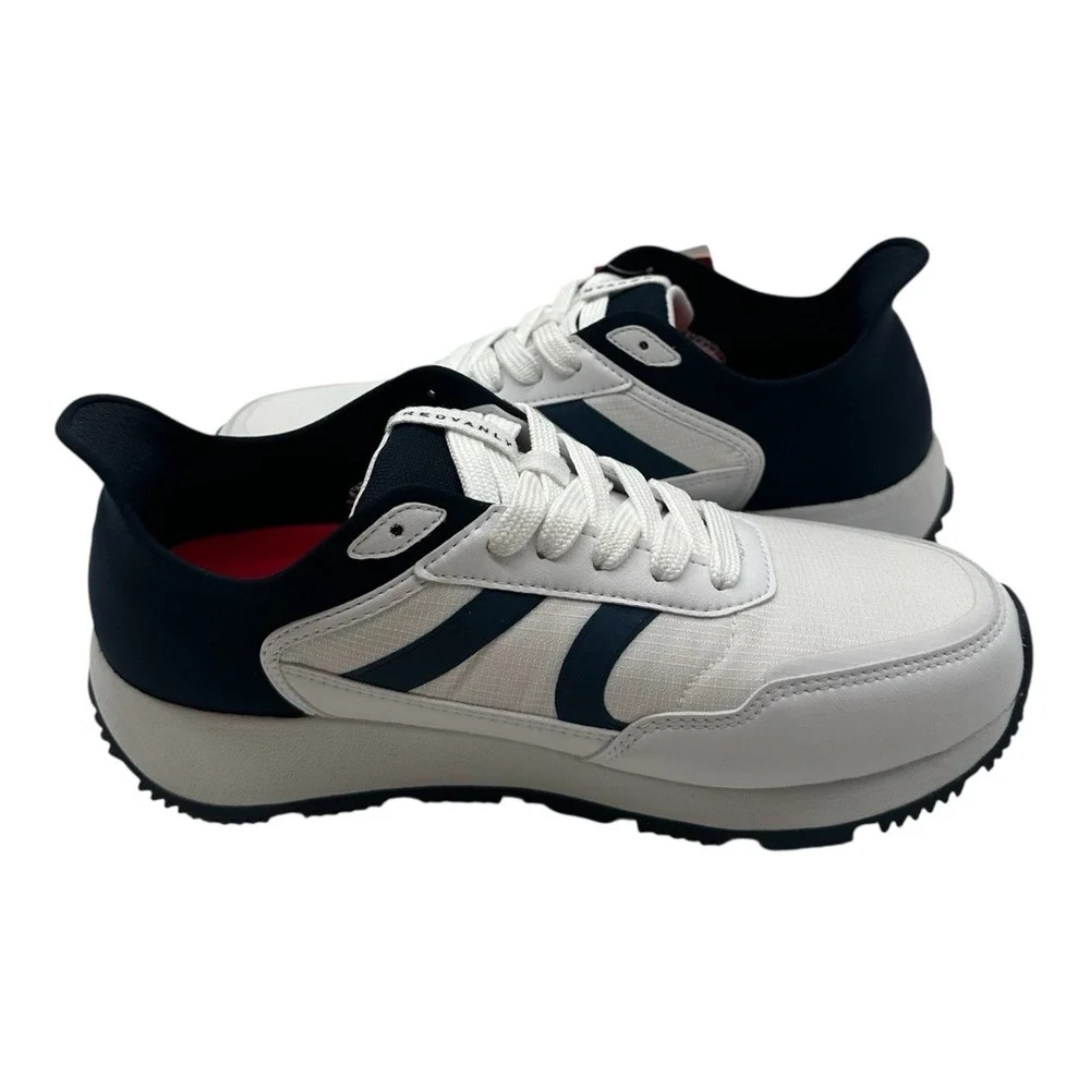 Redvanly Challenger Golf Shoes Mens Sz‎ 9 Navy Blue White Spikeless Sneakers